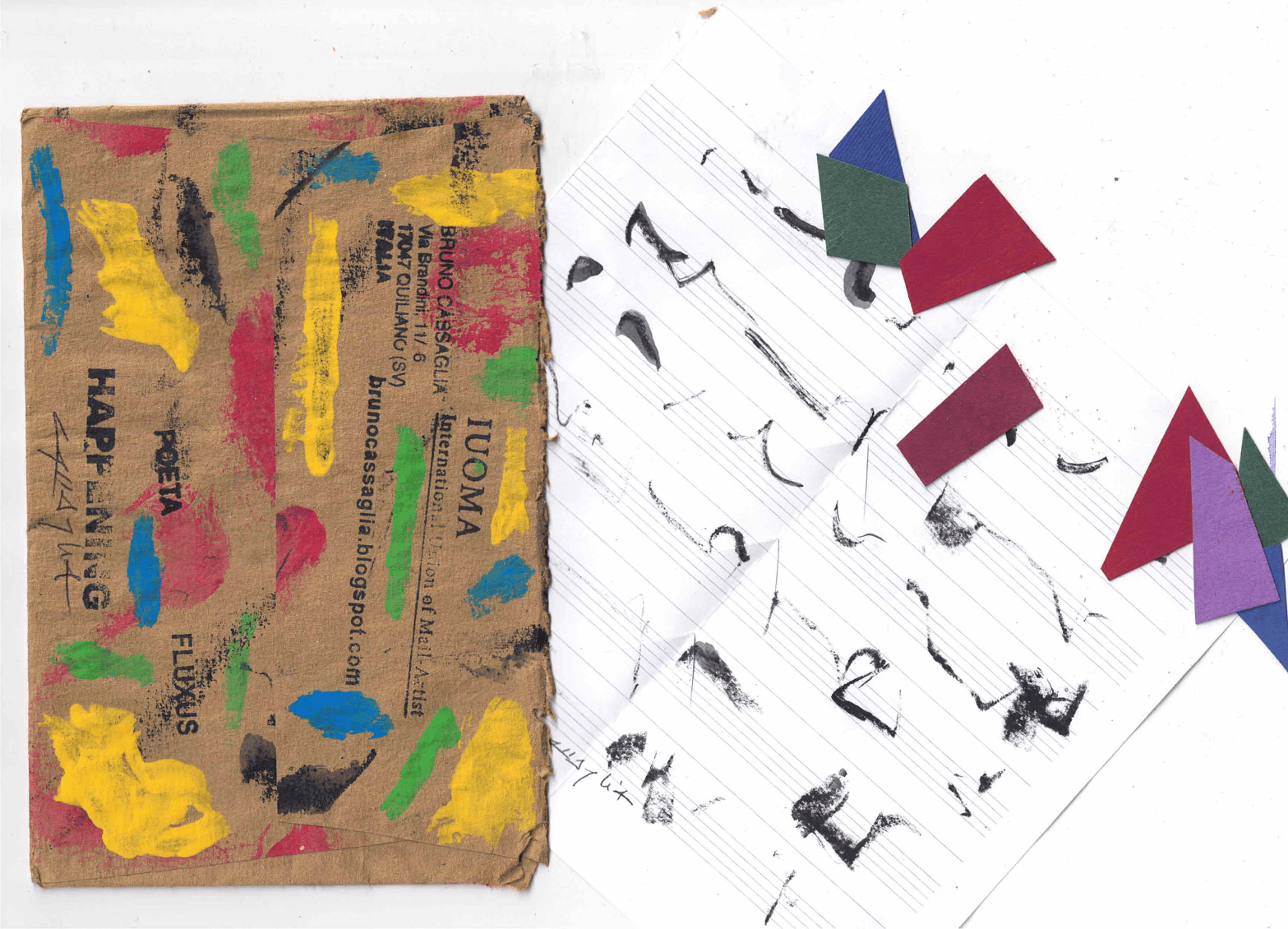 Mail from Bruno Cassaglia