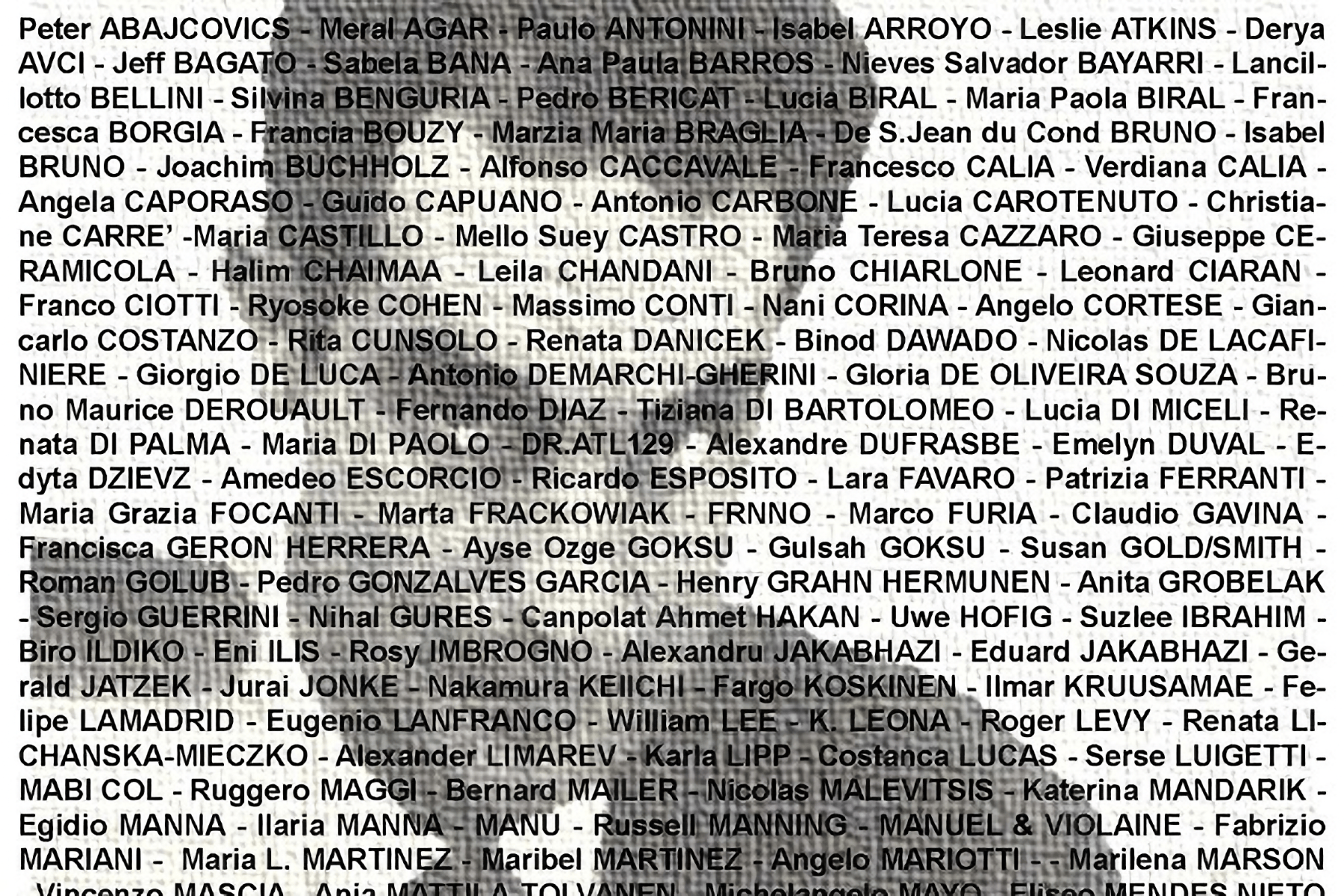 Poster of the exhibition "Raccontare Italo Calvino"