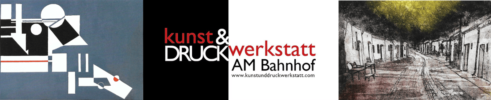Druck von Kathi Erben, Typos Logo, Druck von Karlheinz Vinkov