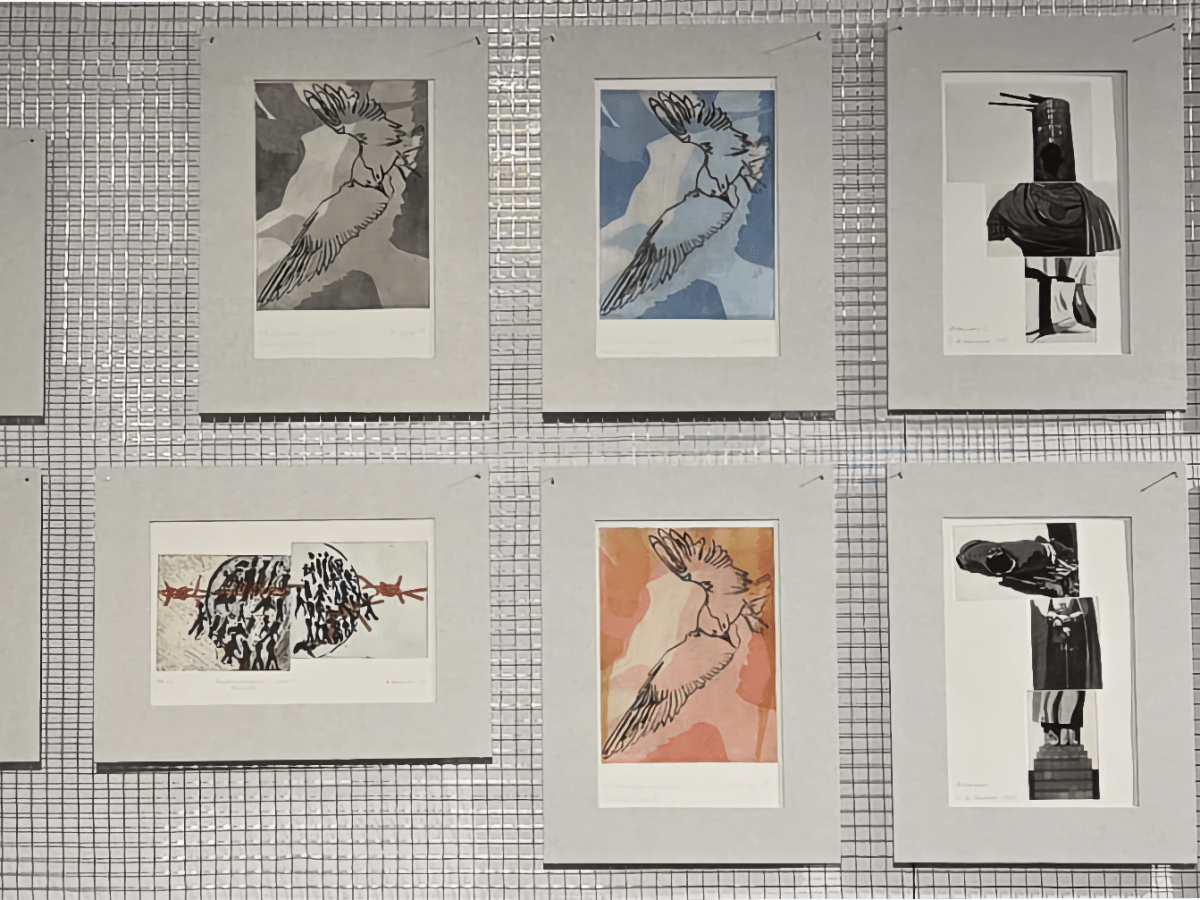 Demokratie wie gedruckt