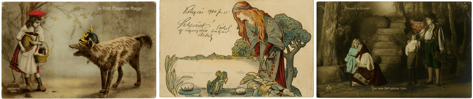 From the Jack Zipes Historic Fairy Tale Postcard Collection, CC 2.0